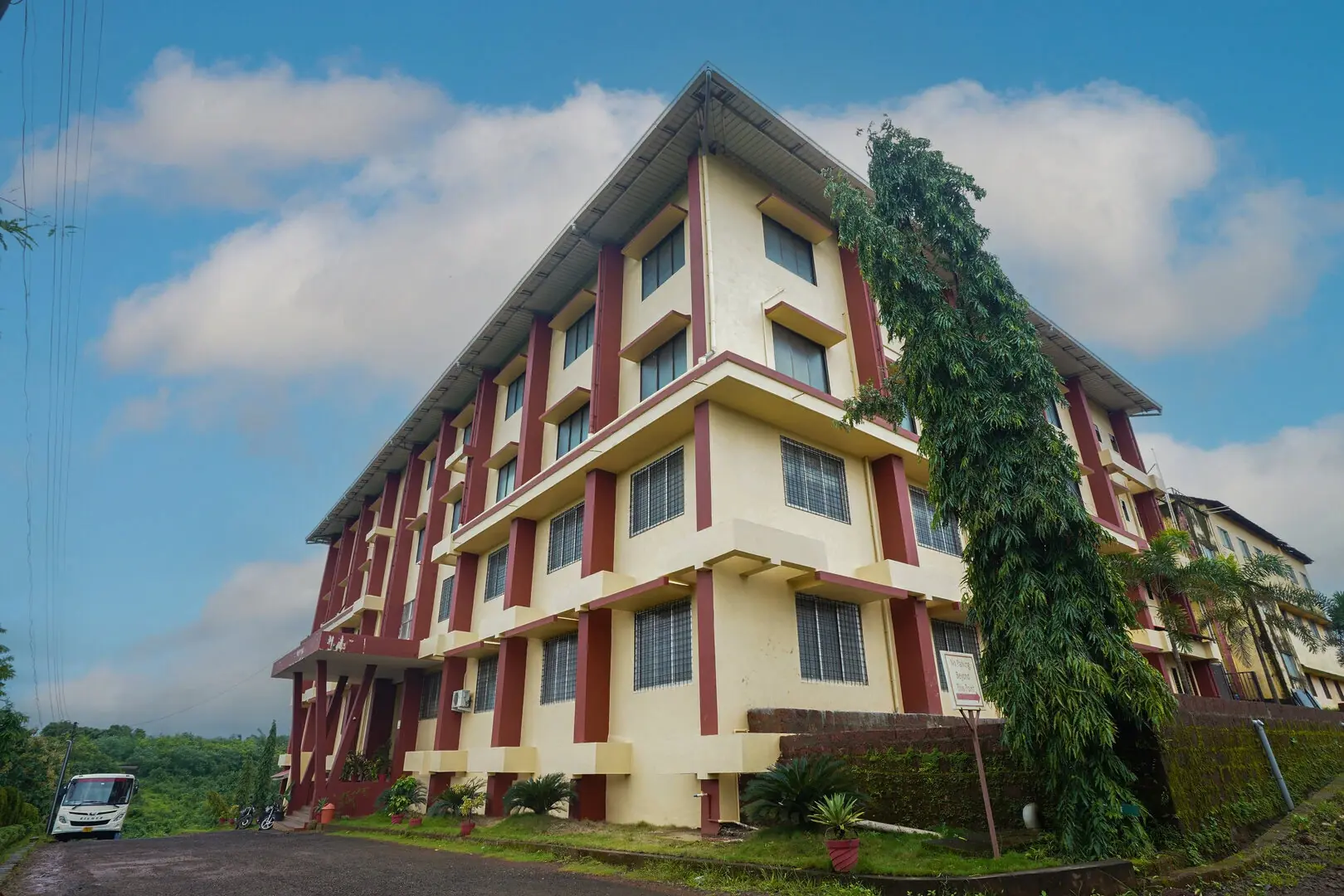 Three-Storied Building